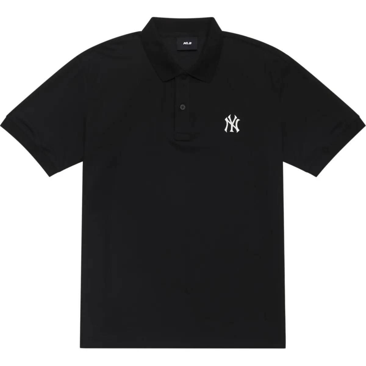 MLB New York Yankees MLB Basic Logo SS24 Polo Shirt Unisex Black