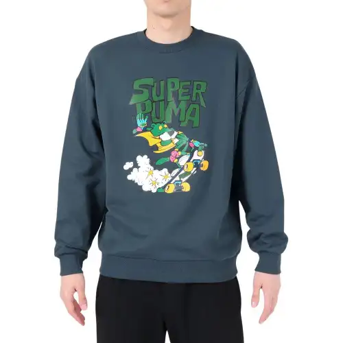 PUMA Sweatshirt Men's Marine Blue