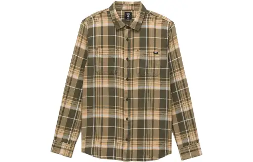 Vans Shirts Men's Taupe Lapel Moderate Other