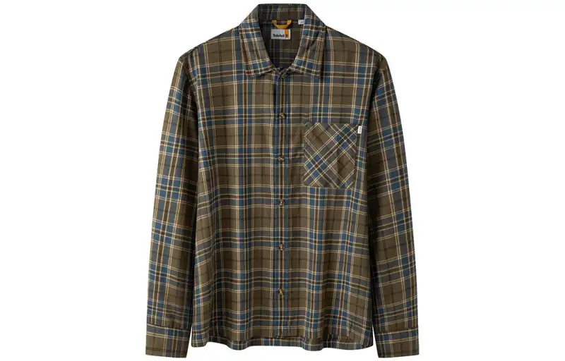 Timberland Shirt Men's Blue Green