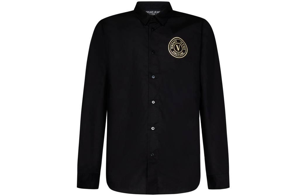 Мужская рубашка Versace VERSACE JEANS COUTURE SS23 (черная)