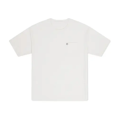 Converse T Shirts Men's White Crew Neck Moderate Straight Fit