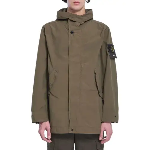 STONE ISLAND Jackets & Coats Men's Army Green