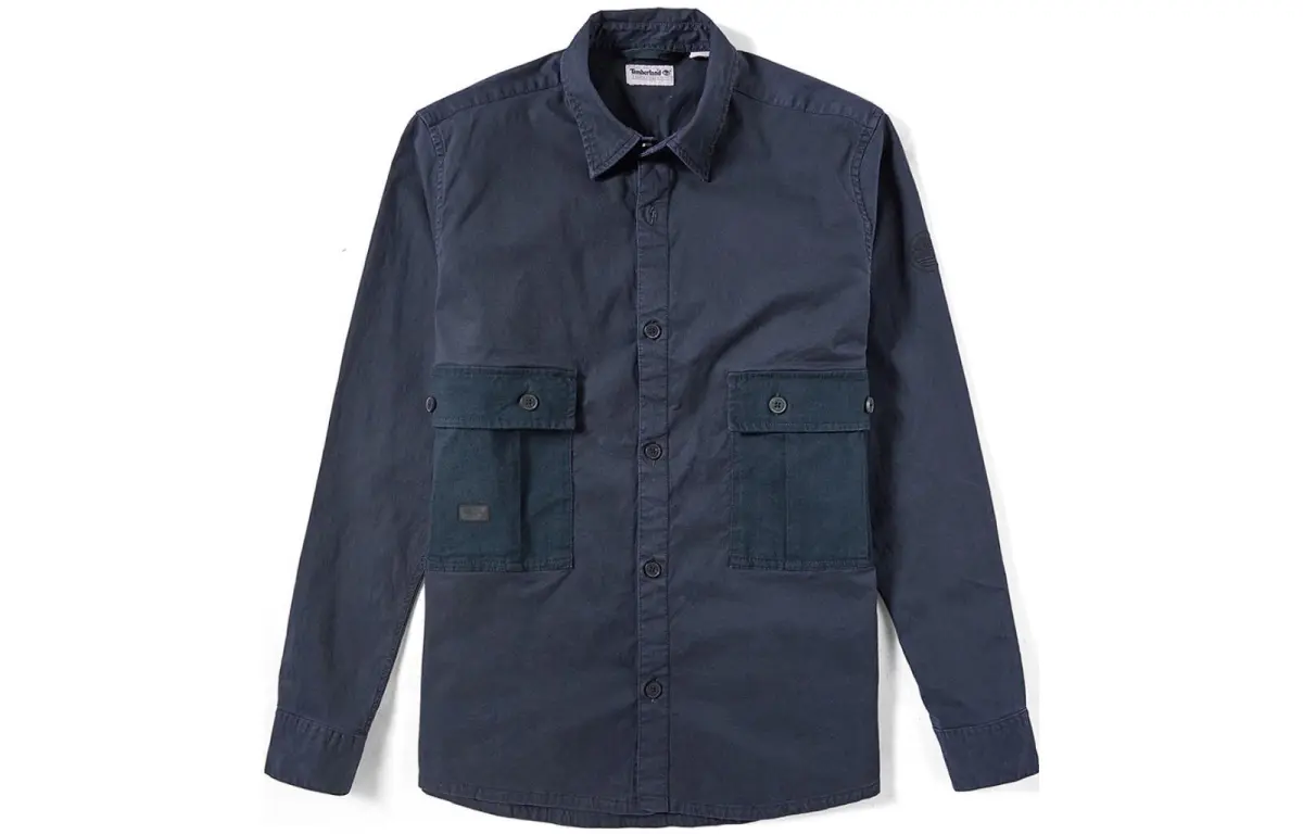Timberland Shirts Men's Dark Blue Moderate Other