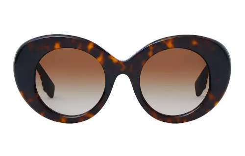 【Previous Season】tortoiseshell oversized round sunglasses