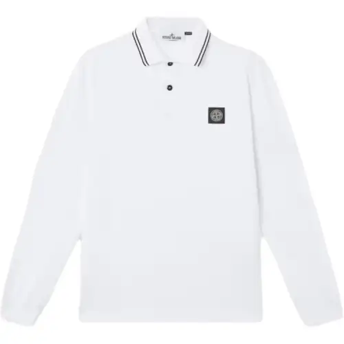 Stone Island short-sleeve polo shirt