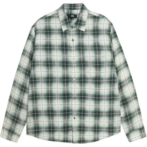 Stussy Matthew Printed Plaid Shirt