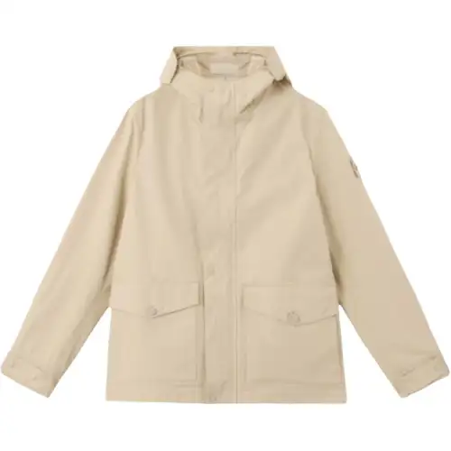 Stone Island Ghost Logo Patch Hooded Coat