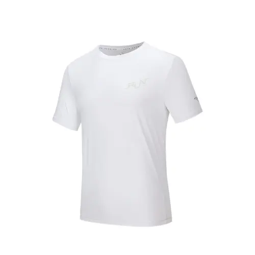 Anta Running Collection T Shirt Men's Pure White