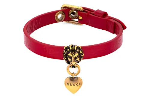 GUCCI Metal Wristbands Unisex Red