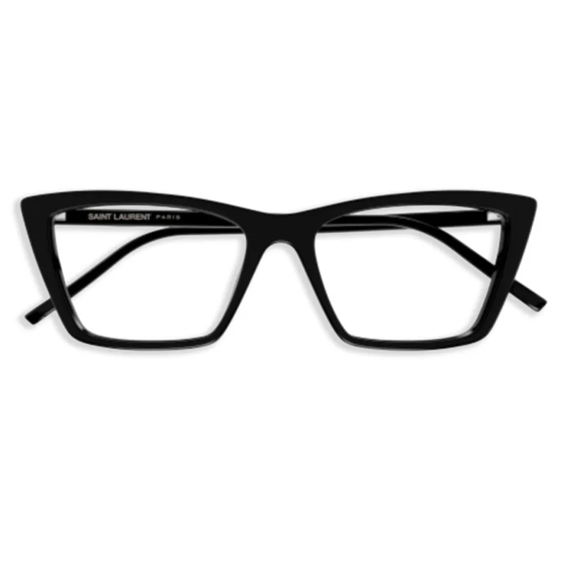 Очки С Оправой В Виде Нерегулярной Формы SAINT LAURENT (черные) — фото 2