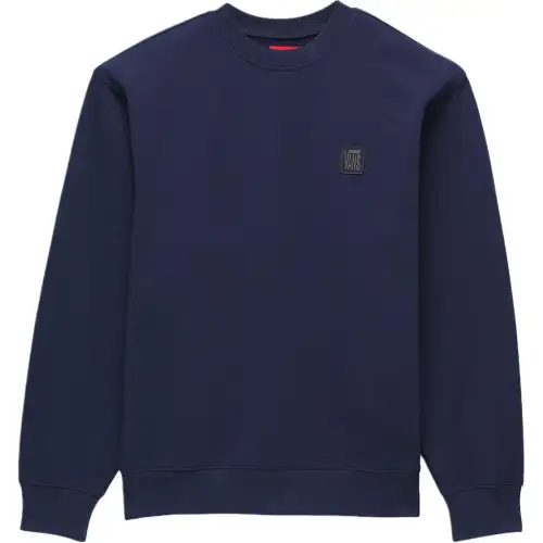 Vans Sweatshirts Men's Blue Crew Neck Moderate