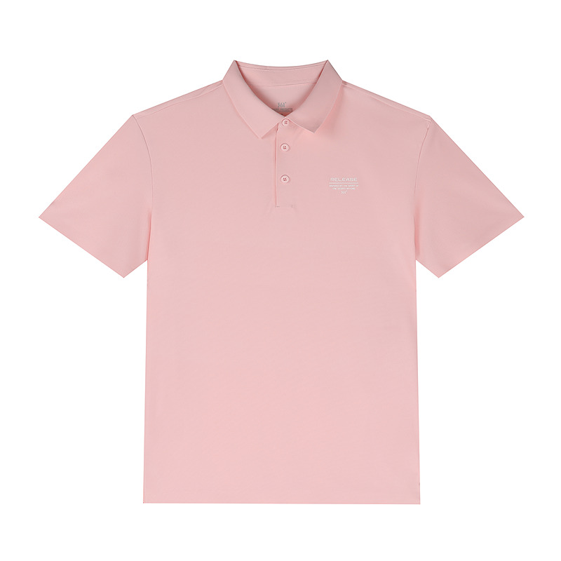 Мужская футболка 361° Polo (розовая)