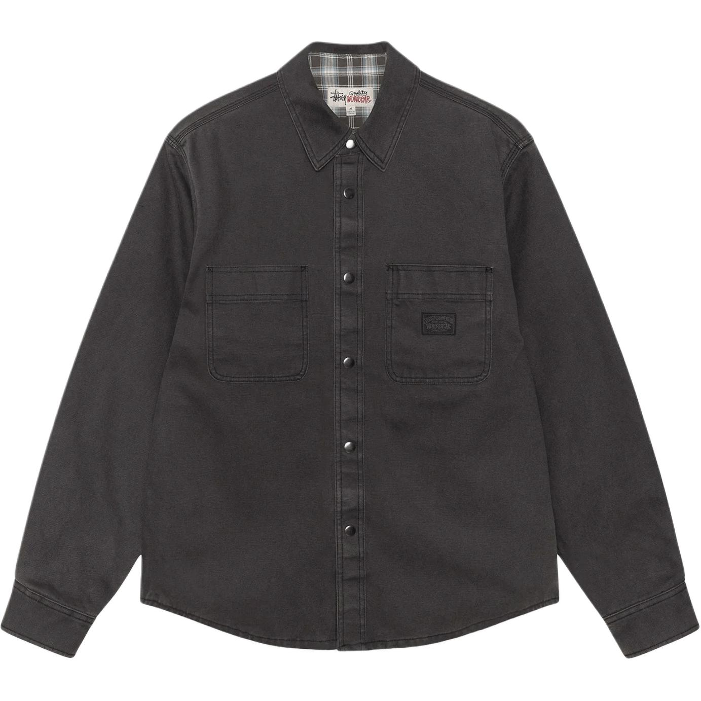 Рубашка Stussy SS25 Canvas (бежевая)