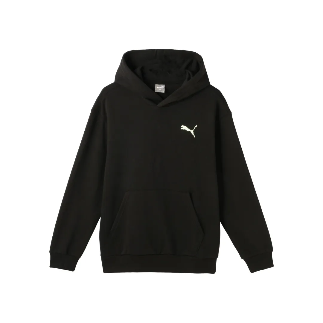 PUMA Urban GRAPHIC HOODIE Casual Fleece Lined Hooded Sweatshirt Men's Black