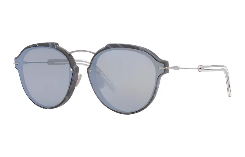 DIOR Sunglasses Unisex Gray