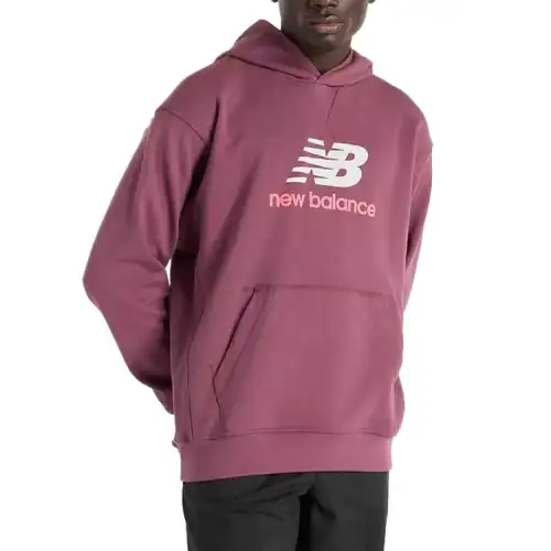 New Balance Athletics Logo print Cotton Hoodie