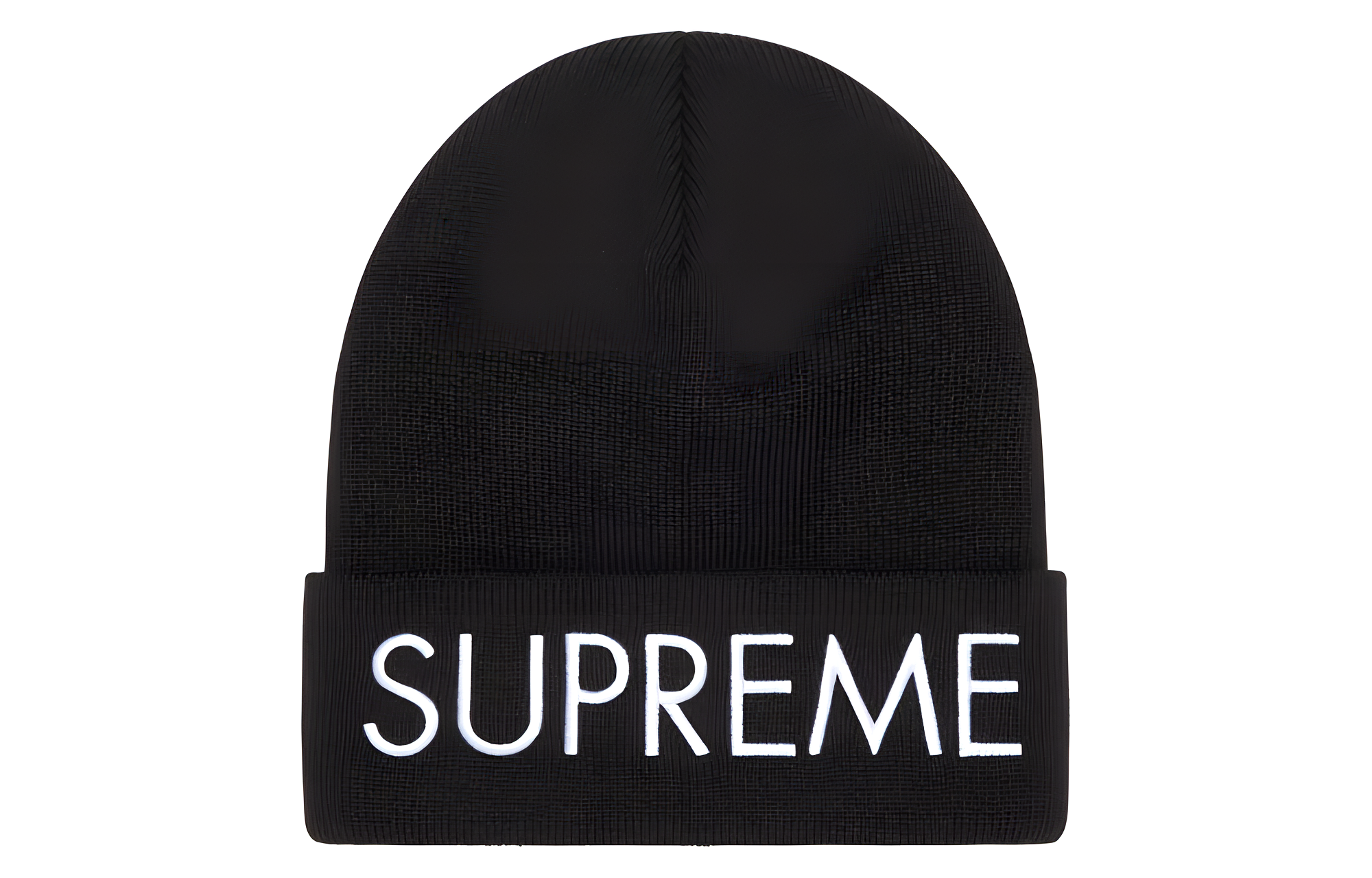 Шапка Supreme Capital Beanie (темно-синяя)