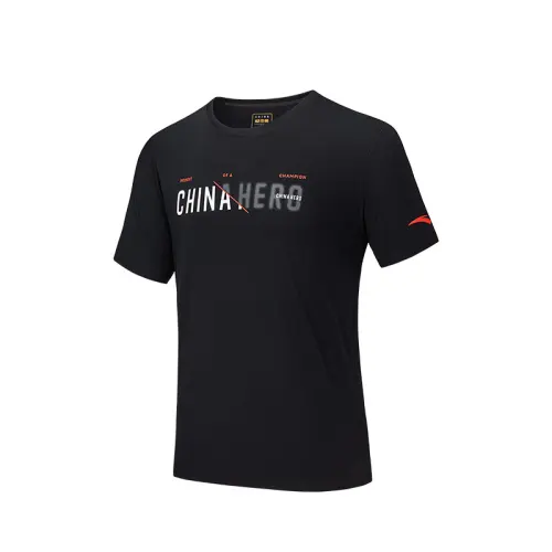 Anta Variety Training Collection T Shirt Men's Basic Black