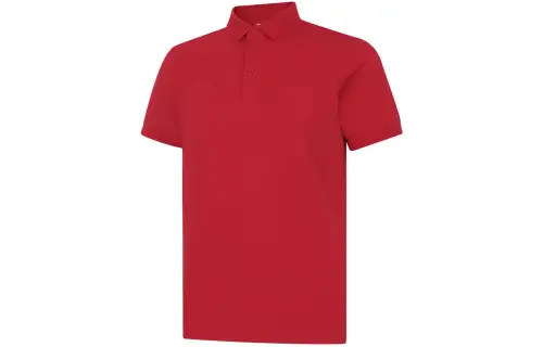 Li Ning Polo Shirt Men's Bull Red