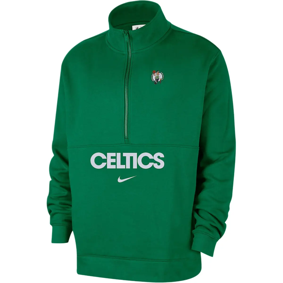 Nike Boston Celtics Club Courtside Men's Nike Nba 1/2-Zip Top