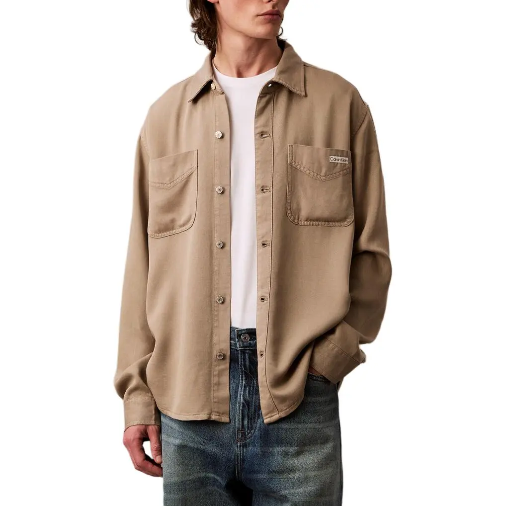 CALVIN KLEIN Jackets & Coats Men's Aluminum