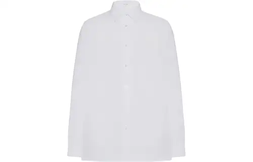 THE ROW Shirts Men's White Lapel Moderate Other
