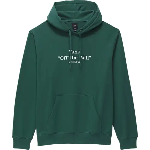 Vans Quoted Loose Pullover Hoodie Sweatshirt Men's Green