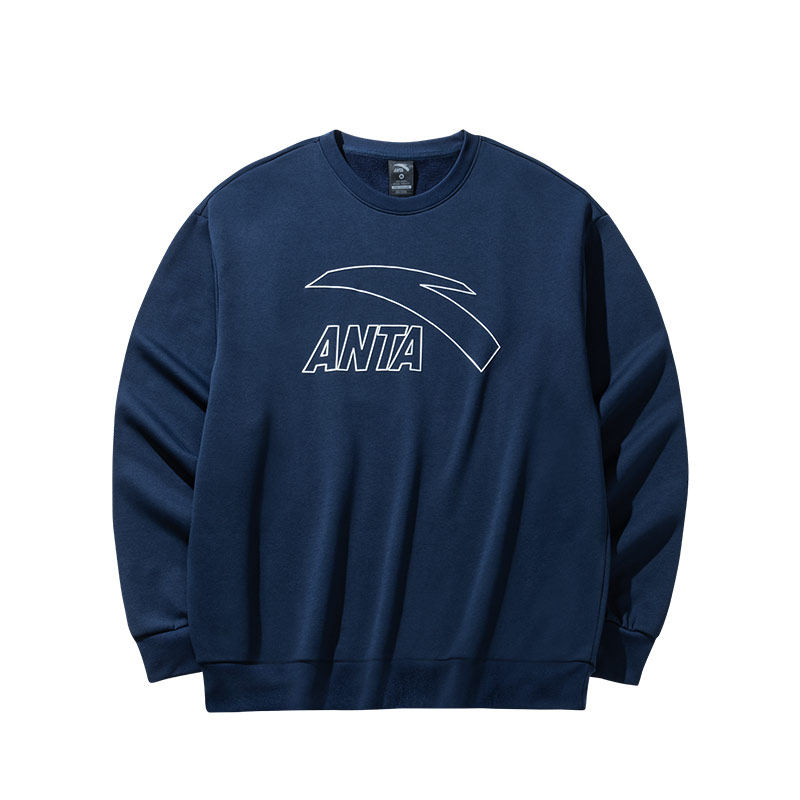Мужское худи Anta (темно-синее)