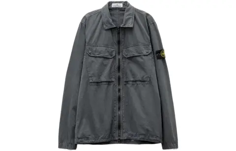 STONE ISLAND Shirt Men's Lead Gray