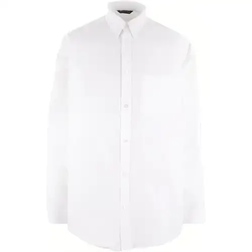 Balenciaga Logo Printed Oversized Shirt