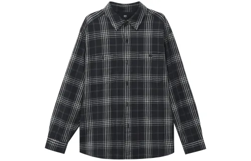 UNIQLO FW23 Shirt Unisex Dark Gray