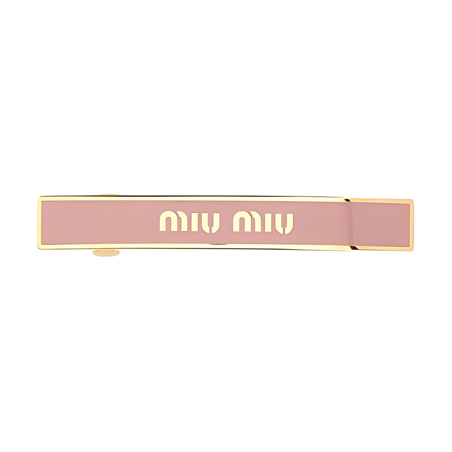 Заколка MIU MIU (розовая)