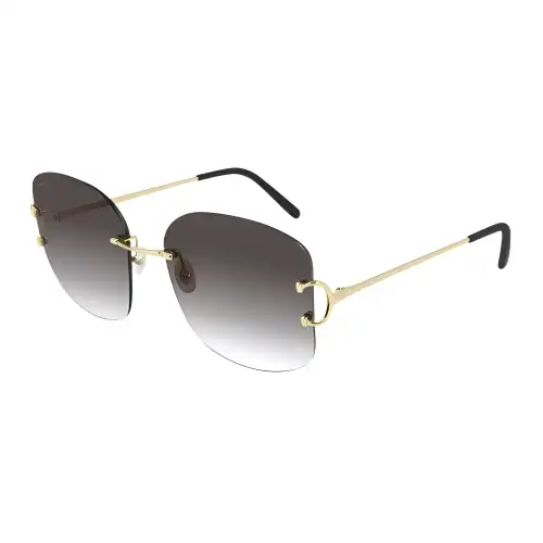Cartier C Décor square-frame sunglasses