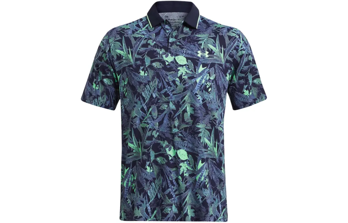 Under Armour UA Iso Chill Edge Polo Shirt Men's Marine Blue