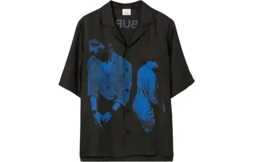 【Previous Season】logo-print silk track shorts