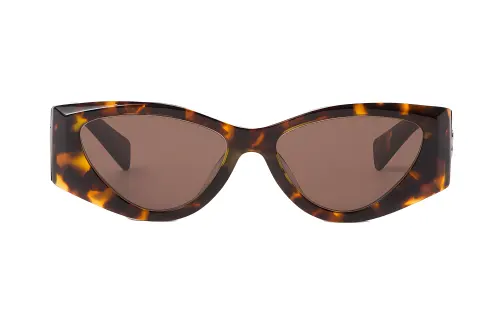 MIU MIU Logo-lettering Cat-eye Sunglasses