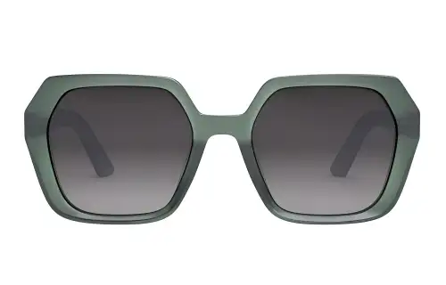 DIOR Acetate Square Sunglasses Women's Green