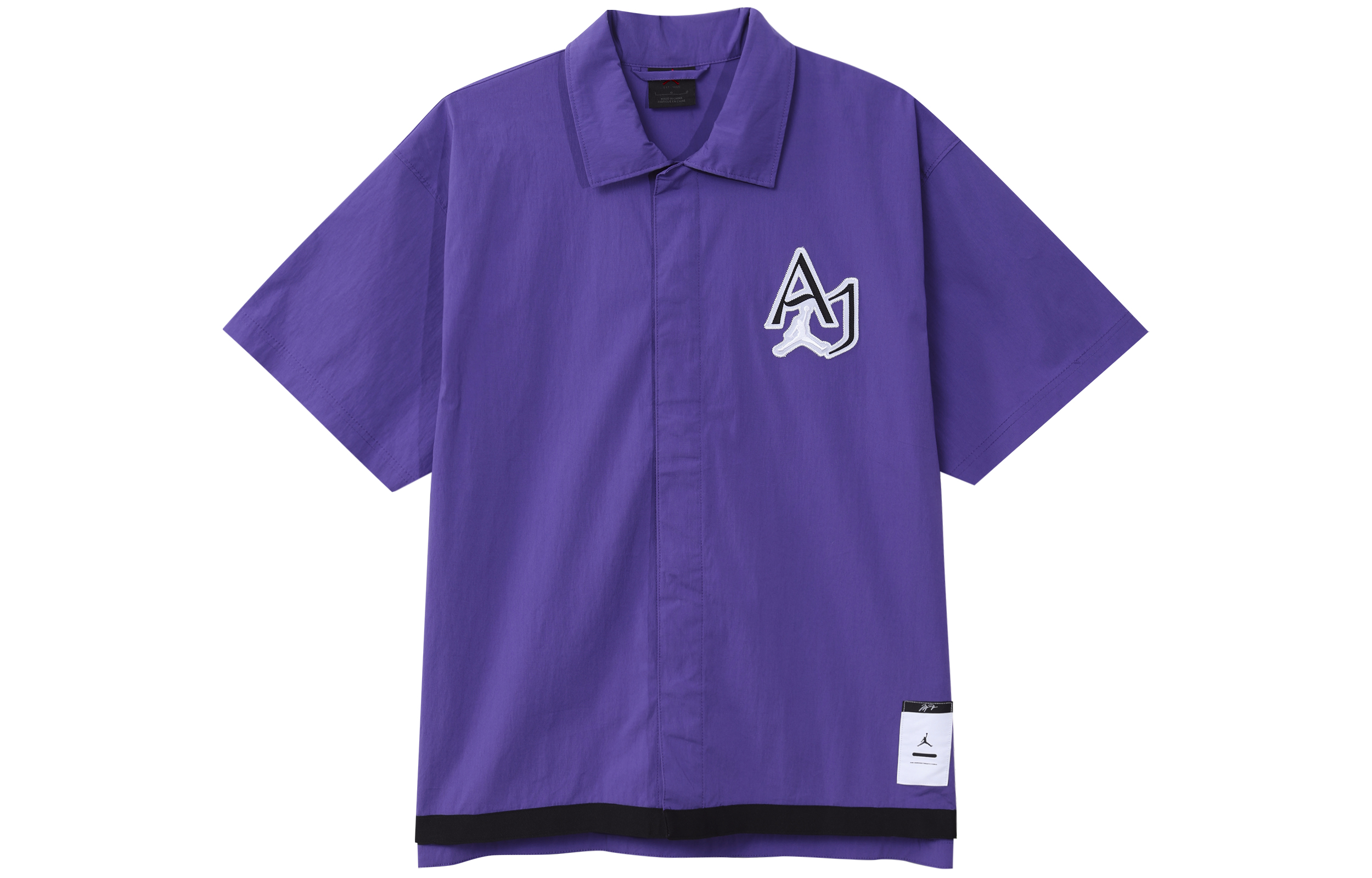 Jordan Sports DNA model, retro breathable purple shirt, with embroidery, with your logo imprint, loose fit, with short sleeve