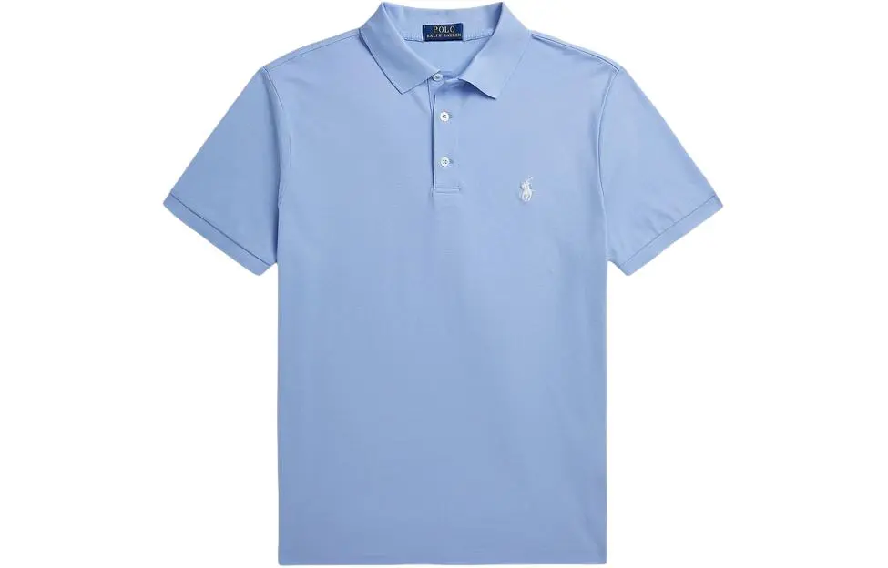 Polo Ralph Lauren SS24 Polo Shirt Custom Slim Fit Men's Blue