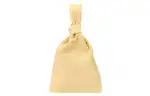 Bottega Veneta Classic Cow Leather Handbag Women's Beige
