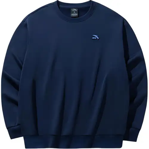 Anta Life Collection Sweatshirt Unisex Pure Navy Blue