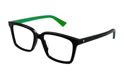 Bottega Veneta Plate Frame Irregular Shape Eyeglass Frames Unisex