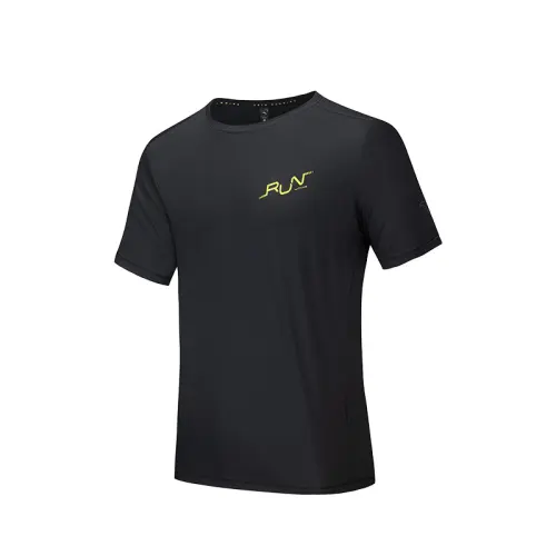 Anta Running Collection T Shirt Men's Basic Black