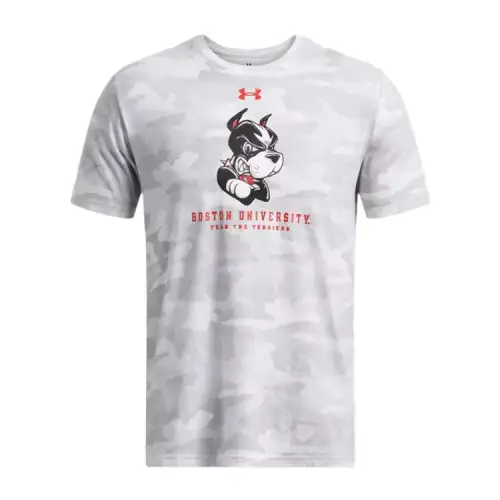 Under Armour Performance CottonCollegiate T Shirt Men's White Gray