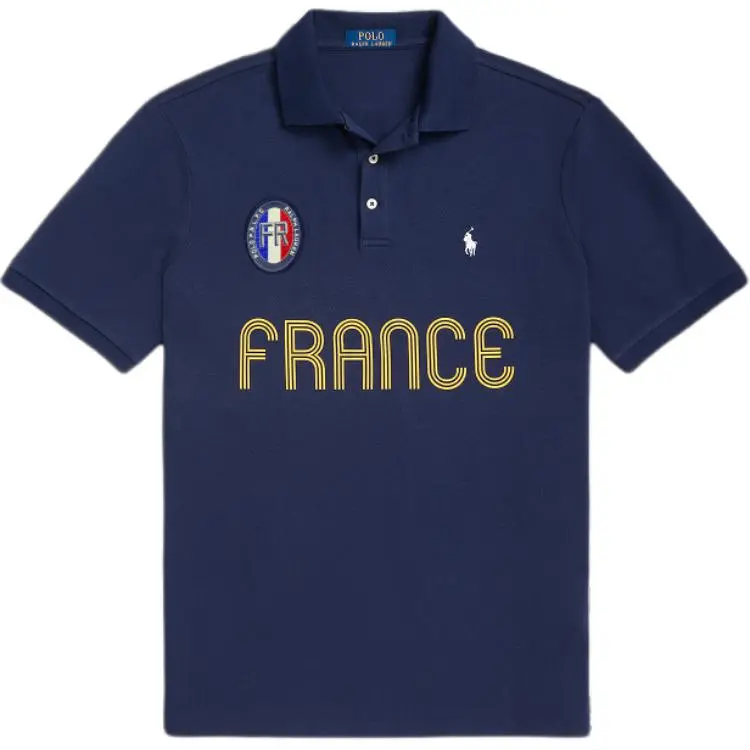 Polo Ralph Lauren SS24 Polo Shirt Classic Version Men's Dark Blue