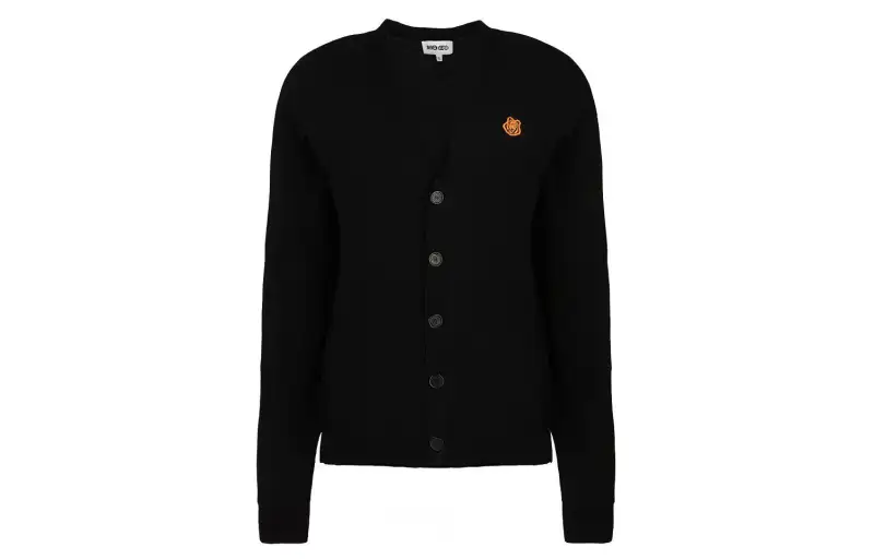 KENZO Classic Tiger Head Knitwear Men's Black