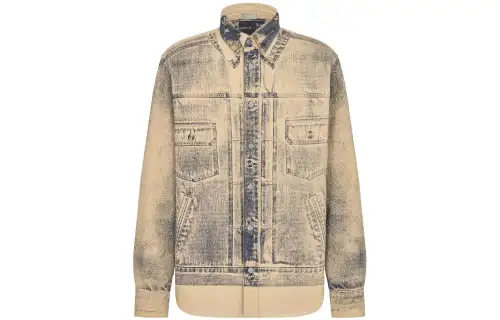 DIOR Buttoned Long Sleeved Overshirt
