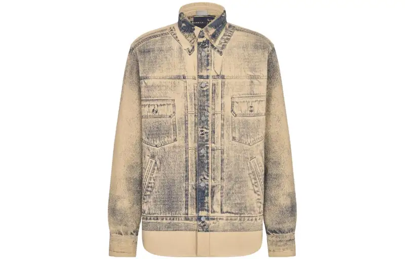 DIOR Buttoned Long Sleeved Overshirt