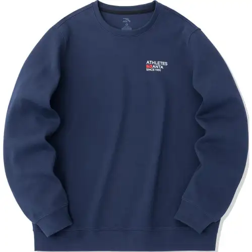 Anta Variety Training Collection Sweatshirt Men's Midnight Blue